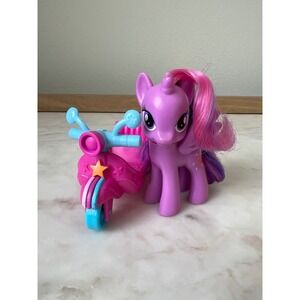 My Little Pony MLP G4 Twilight Sparkle and Scooter Brushable Hair 2010